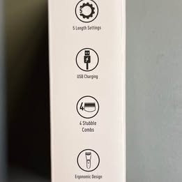 SYSKA BeardPro Beard Trimmer HT350U - Cordless Rechargeable Trimmer for Men