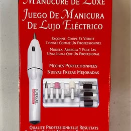 Supernail Professional Deluxe Manicure Machine - Electric Nail Drill Kit