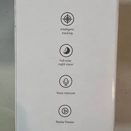 Smart AI WiFi Indoor Camera - X003WF8BYD with Mobile Remote Viewing & Alexa