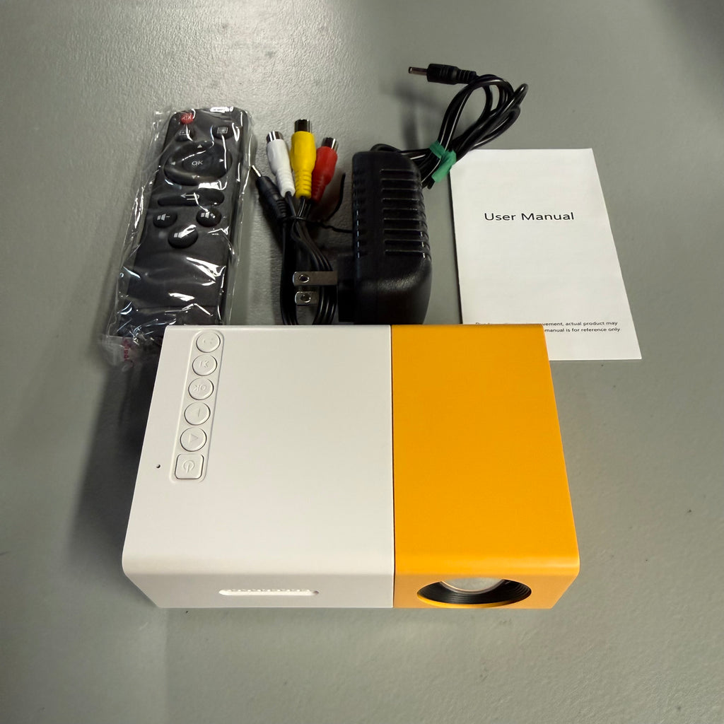 Mini LED Projector YG300 - Portable Home Theater (Open Box Like New)