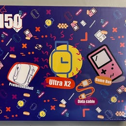 H50 Ultra X2 Smart Watch Gift Set with Game Box - Complete Bundle