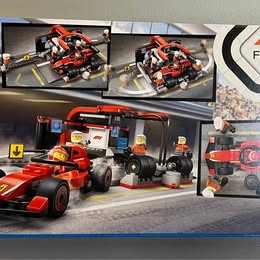 LEGO City Formula 1 Race Car - Building Set with Pit Crew Minifigures