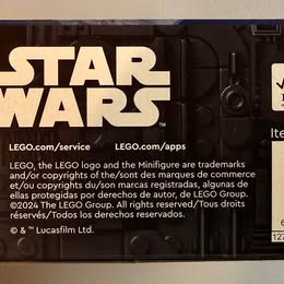 LEGO Star Wars 75390 X-Wing Starfighter Mech Building Set