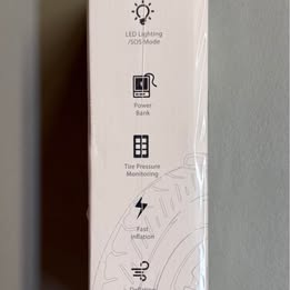 NX0000L RS1 Cordless Tire Inflator & Power Bank - Mini Portable Air Compressor