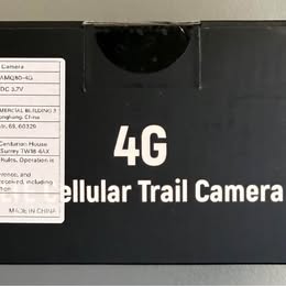 4G LTE Cellular Trail Camera - Built-In SIM Wide-Angle Night Vision Wildlife Security