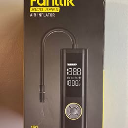Fanttik APEX Rechargeable Air Inflator - Portable Tire Inflator with Digital Display