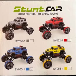 iAppadore RC Stunt Car - Blue Radio Control High-Speed Racing