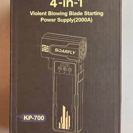 SOARFLY KP-700 4-in-1 Jump Starter & Power Bank - 2000A Peak Current