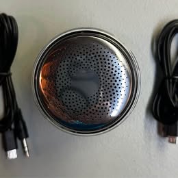 C7 Bluetooth Speaker - Transparent Wireless Speaker with LED Lights