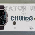 C11 Ultra3 Smartwatch - Wireless Charging Fitness Tracker with Call Notifications