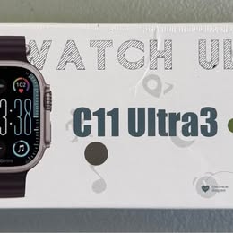 C11 Ultra3 Smartwatch - Wireless Charging Fitness Tracker with Call Notifications