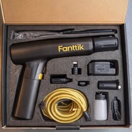 Fanttik K100 Flip Portable Pressure Washer - 174 PSI Cordless Multifunctional Cleaner