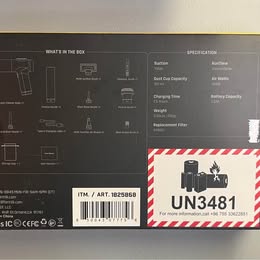 Fanttik X100 Mix Cordless Handheld Vacuum Cleaner - Powerful Brushless Motor