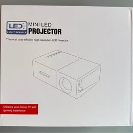 GTEQY YK14 LED Projector - Mini Portable Projector - Open Box Like New