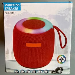 SH-309 Wireless Speaker - Compact Portable Bluetooth Speaker - Open Box Like New