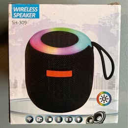 SH-309 Wireless Speaker - Compact Portable Bluetooth Speaker - Open Box Like New