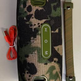 Wireless Hi-Fi Bluetooth Speaker with TWS Stereo Pairing - Portable Speaker (Open Box)