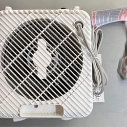 Pelonis Fan-Forced Ceramic Space Heater - 1500W Portable Room Heater (Open Box)