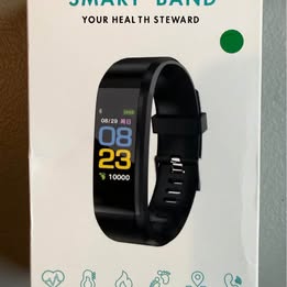 Smart Band Fitness Tracker - Heart Rate Monitor Activity Tracker - Open Box Like New