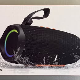 Wireless Hi-Fi Bluetooth Speaker with TWS Stereo Pairing - Portable Speaker (Open Box)