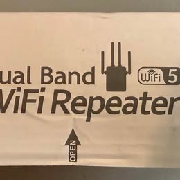 Dual Band WiFi Repeater AC1200 - 2.4GHz & 5GHz Range Extender - Open Box