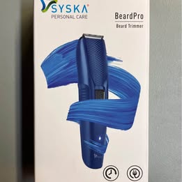 SYSKA BeardPro Beard Trimmer HT350U - Cordless Rechargeable Trimmer for Men