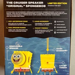 Nickelodeon SPEAQUA The Cruiser SpongeBob Speaker - Limited Edition Collectible