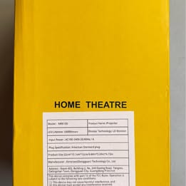 LED Mini Projector AMX100 - Portable Home Theater Projector (Open Box)