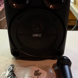 GEDI-G GD-892 RGB Portable Wireless Speaker with LED Lights (Open Box)