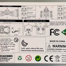 EULOGIA RC Stunt Car - 2.4GHz Remote Control High-Speed Racing Car with 360° Rotation