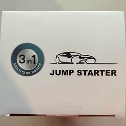 3-in-1 Car Jump Starter 4000A - Portable Power Bank & Emergency Flashlight (Open Box)