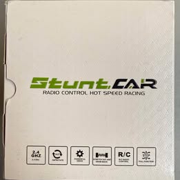 EULOGIA RC Stunt Car - 2.4GHz Remote Control High-Speed Racing Car with 360° Rotation