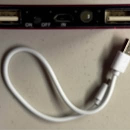 High-Capacity Power Bank - Dual USB Portable Charger (Open Box)