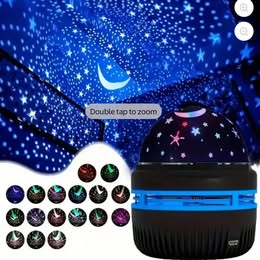 LED Starry Projection Light - RGB USB Powered - Open Box Like New