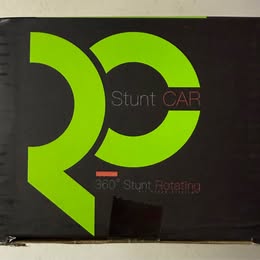 360° Stunt RC Car - Double-Sided Remote Control with Lights & Music (Ages 6+)