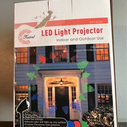 LED Light Projector - Indoor and Outdoor Holiday & Party Lighting