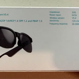 G58 AI Smart Audio Sunglasses - Bluetooth 5.4 Wireless Sunglasses (Open Box)