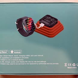 Smart Watch + Bluetooth Headset Gift Set - 2-in-1 Combo Pack (Open Box)