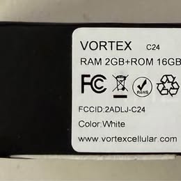 VORTEX C24 Smartphone - 5.5" Display Android 14 Unlocked Phone 2GB/16GB