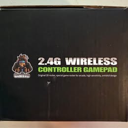 Professional Game Stick Lite - 4K HDMI Retro Console with 2.4G Wireless Controllers (Open Box)