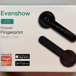 Evanshow Z02 Smart Lock - Keypad Fingerprint Bluetooth Door Lock (Open Box)