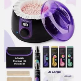 SENSIONA Ultimate Waxing Kit - Professional Home Wax Warmer with Complete Care System