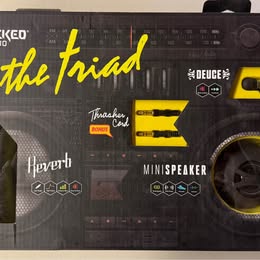 Wicked Audio "The Triad" Audio Combo Set - Headphones, Earbuds & Speaker (Open Box)