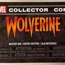Marvel Collector Corps Wolverine Mystery Box - Funko Pop & Exclusive Items (Open Box)