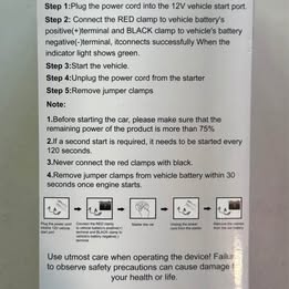 3-in-1 Car Jump Starter 4000A - Portable Power Bank & Emergency Flashlight (Open Box)