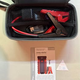3-in-1 Car Jump Starter 4000A - Portable Power Bank & Emergency Flashlight (Open Box)