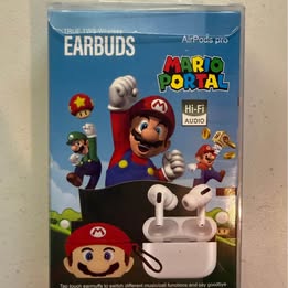 Mario TRUE TWS Wireless Earbuds - Bluetooth 5.2 Hi-Fi Earbuds (Open Box)