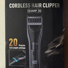 SEJOY Cordless Hair Clipper Sharp 3S - Professional Hair Trimmer (Open Box)