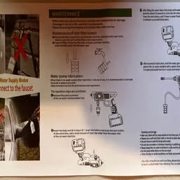 21V Cordless Pressure Washer - Portable Car Washer with Foam Cannon (Open Box)