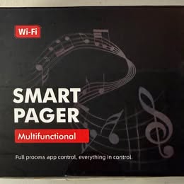 Wi-Fi Smart Pager - Multifunctional System Alarm with App Control (Open Box)